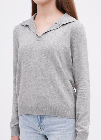 Сірий демісезонний светр EQUILIBRI