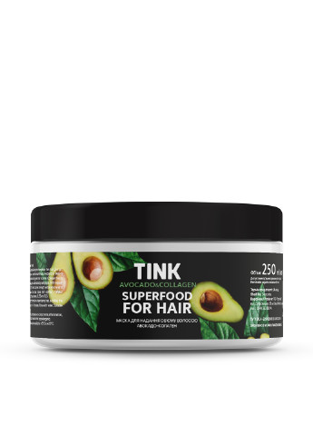 Маска для надання об'єму волоссю Авокадо-Колаген 250 мл Tink (210247108)