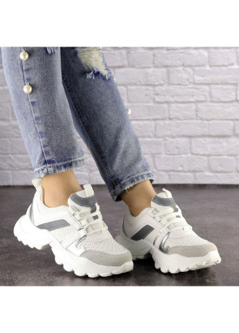 Белые демисезонные женские кроссовки dexter 1546 38 23,5 см белый Fashion
