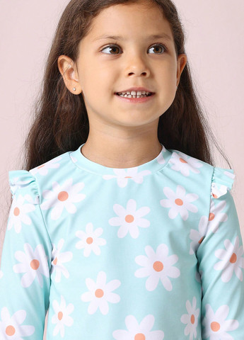 М'ятний літній купальник (ліф, трусики) танкіні, роздільний SHEIN