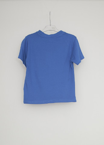 Синяя летняя футболка с коротким рукавом Sprider