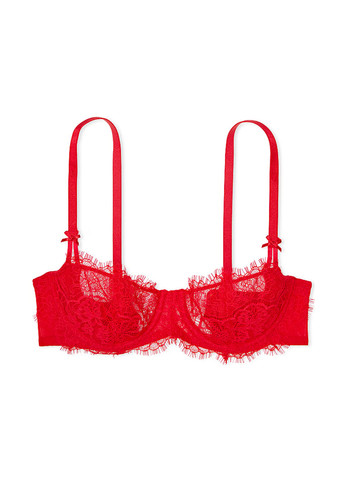 Червоний демісезонний комплект (бюстгальтер, трусики) Victoria's Secret