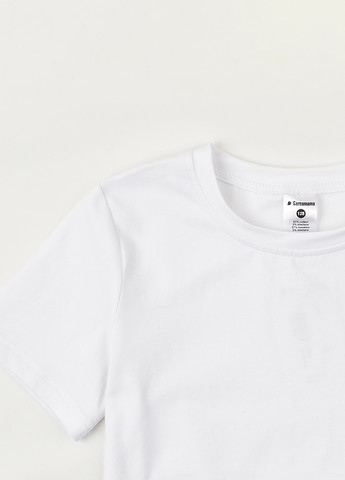 Біла демісезонна футболка Garnamama