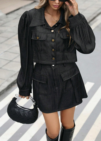 Костюм (жакет, юбка) SHEIN (339854783)