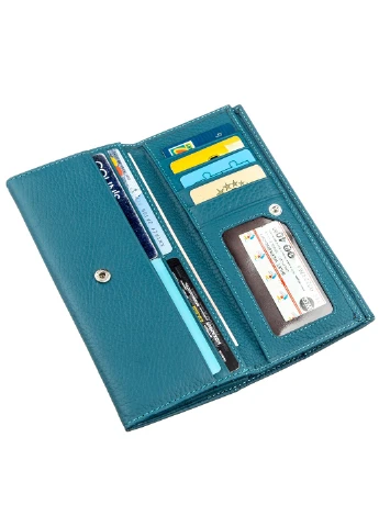 Женский кожаный кошелек-визитница 10х18,5 см st leather (229461028)