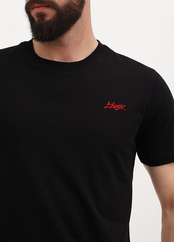 Чорна футболка Hugo Boss