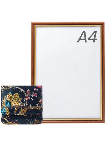 Женский кожаный кошелек 9,5х9х1,8 см Desisan (216146227)
