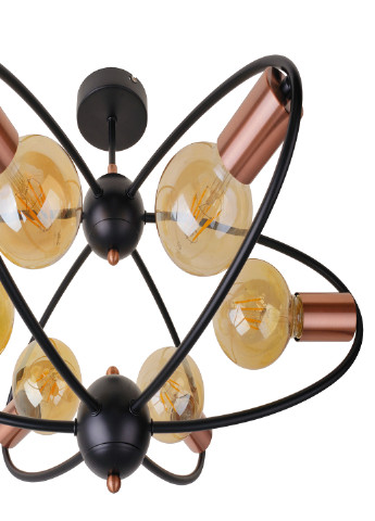 Люстра на 6 лампочек BL-997S/6 E27 BK + AC Brille (251290853)