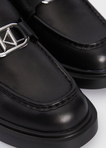 Karl Lagerfeld Туфли лоферы черный з натуральная кожа, германия — демисезон (333935912)