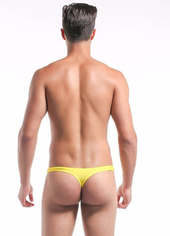 Мужские желтые пляжные мужские плавки для загара Desmit