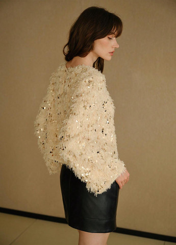 Кремовая блуза SHEIN