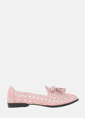 Женские балетки r657-11 пудровый Fabiani | пудровые однотонные натуральная замша (234399205)