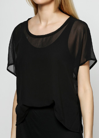 Чорна кежуал сукня Numph однотонна