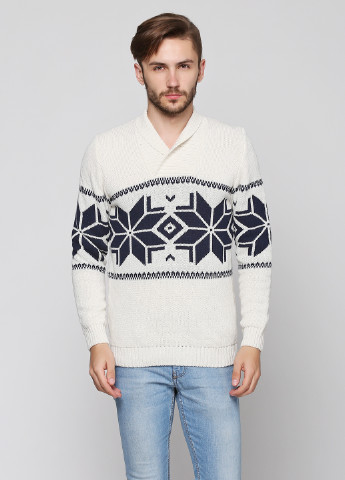 Молочный зимний пуловер пуловер VD One