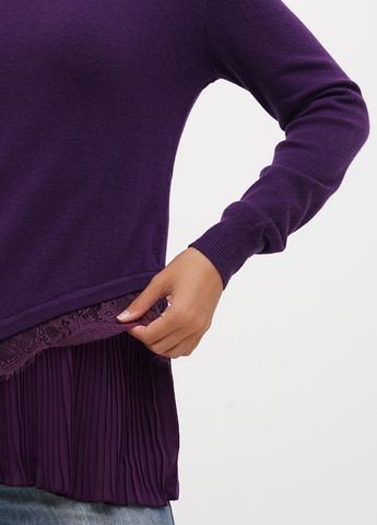 Фиолетовый демисезонный джемпер джемпер Sassofono