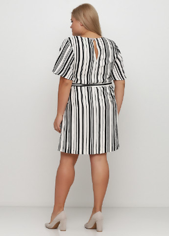 Черно-белое кэжуал платье футляр H&M