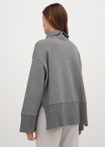 Сірий світшот Closed однотонний вишивка (304433530)