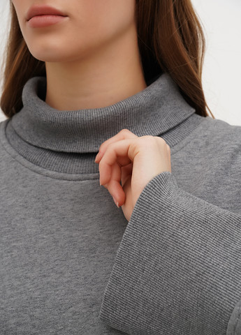 Сірий світшот Closed однотонний вишивка (304433530)