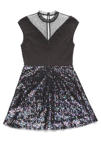 Чорна кежуал сукня MINT&BERRY однотонна