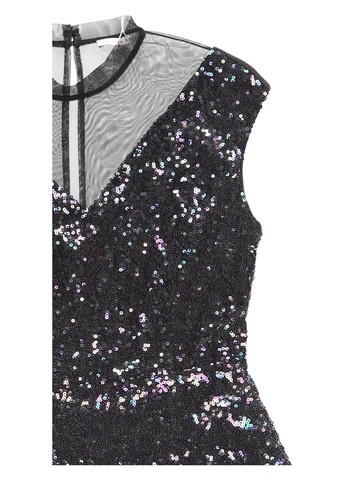 Чорна кежуал сукня MINT&BERRY однотонна