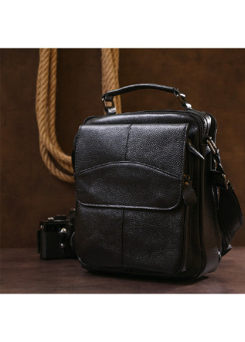 Чоловіча шкіряна сумка 23х27х12 см Vintage (255709751)