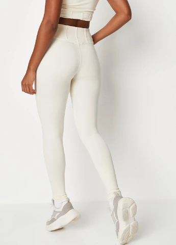 Молочные демисезонные леггинсы Missguided