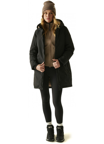 Черная зимняя куртка куртка-пальто Regatta Women's Marron