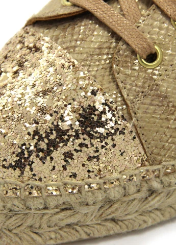 Золоті жіночі еспадрільї Marila однотонний (251131093)
