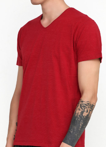 Світло-бордова футболка MSY