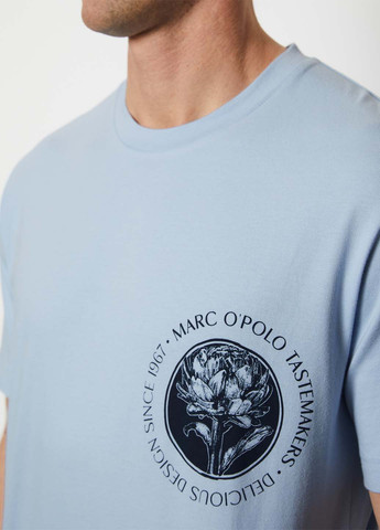 Голубая футболка Marc O'Polo