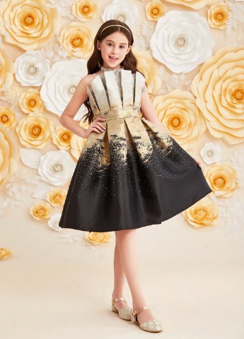 Комбинированное платье SHEIN (317185752)
