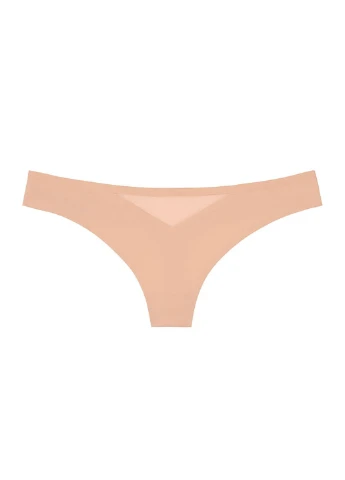 Світло-бежевий демісезонний комплект (бюстгальтер, труси) Victoria's Secret