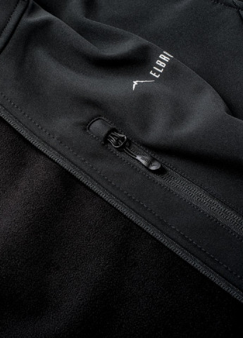 Черная демисезонная куртка Elbrus