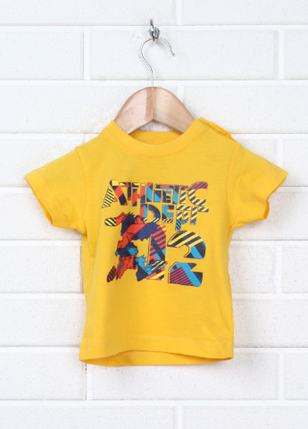 Жовта літня футболка з коротким рукавом Sprider