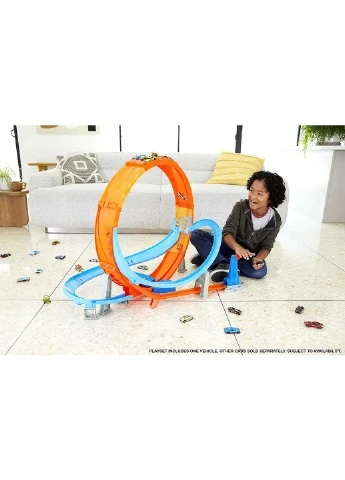Трек Hot Wheels Action Massive Loop Mayhem Гігантська петля Шалені зіткнення (GTV14) Mattel (255665071)