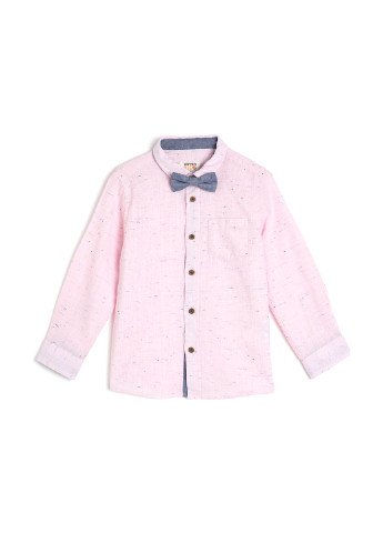 Светло-розовая кэжуал рубашка KOTON