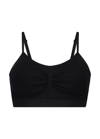 Чорний топ бюстгальтер Hunkemoller без кісточок поліамід