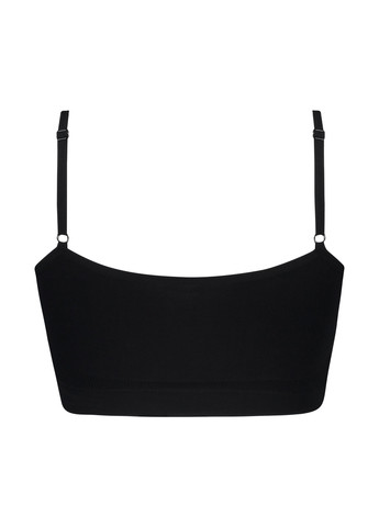 Чорний топ бюстгальтер Hunkemoller без кісточок поліамід