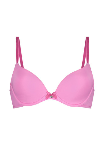 Розовый бюстгальтер Hunkemoller с косточками полиамид