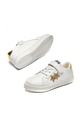 Білі осінні кросівки SHEIN