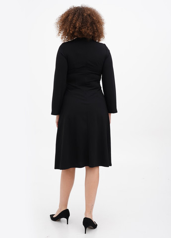 Черное кэжуал платье Closet однотонное