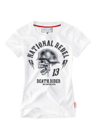 Белая летняя футболка dobermans death rider tsd135wt Dobermans Aggressive