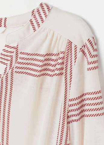 Молочная блуза для беременных H&M