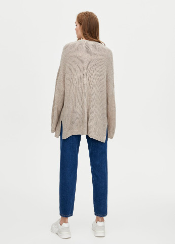 Бежевый демисезонный кардиган Pull & Bear