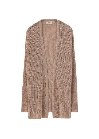 Бежевый демисезонный кардиган Pull & Bear