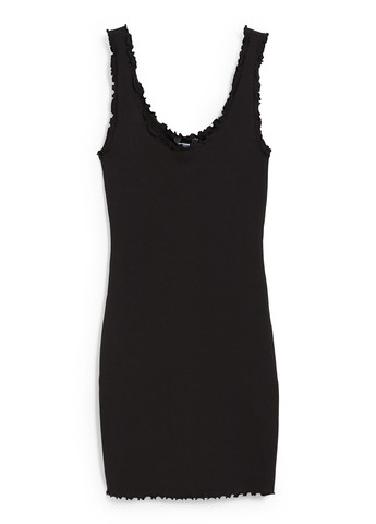 Чорна кежуал сукня сукня-майка C&A однотонна