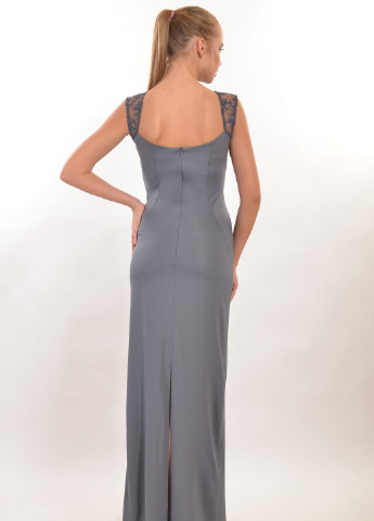 Темно-сіра кежуал сукня Ри Мари однотонна