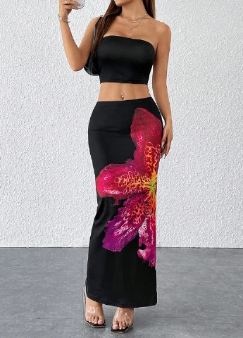 Костюм (топ, юбка) SHEIN (346168537)
