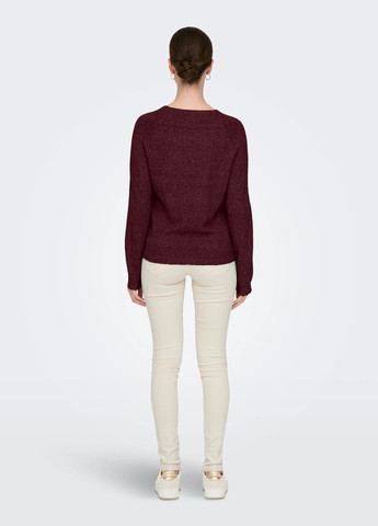 Бордовый демисезонный джемпер джемпер Only