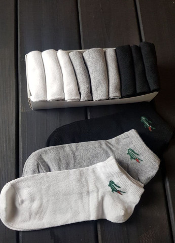 Набор мужских носков No Brand логотипы комбинированные спортивные